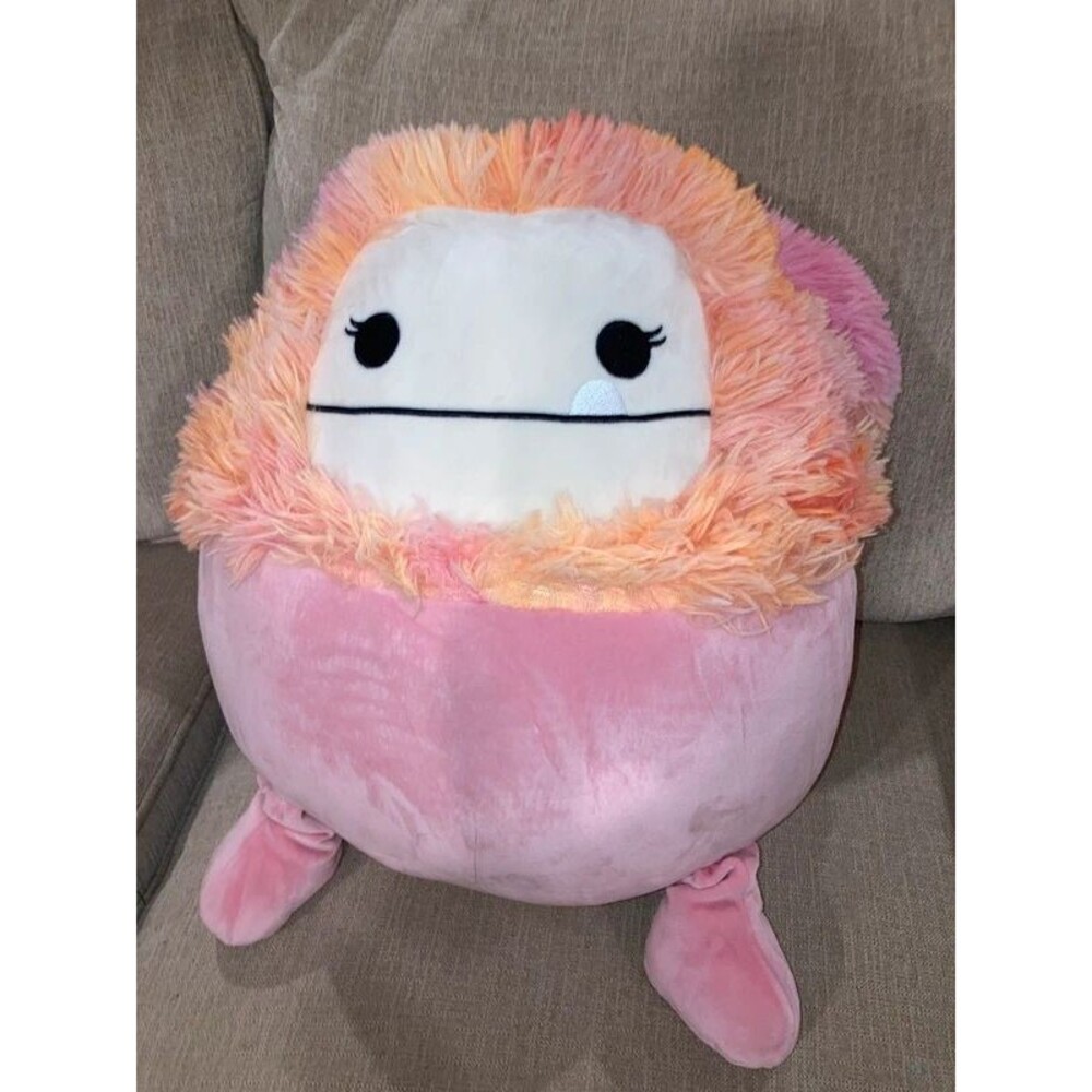 Big fluffy hairy soft bear it is cuddly too!